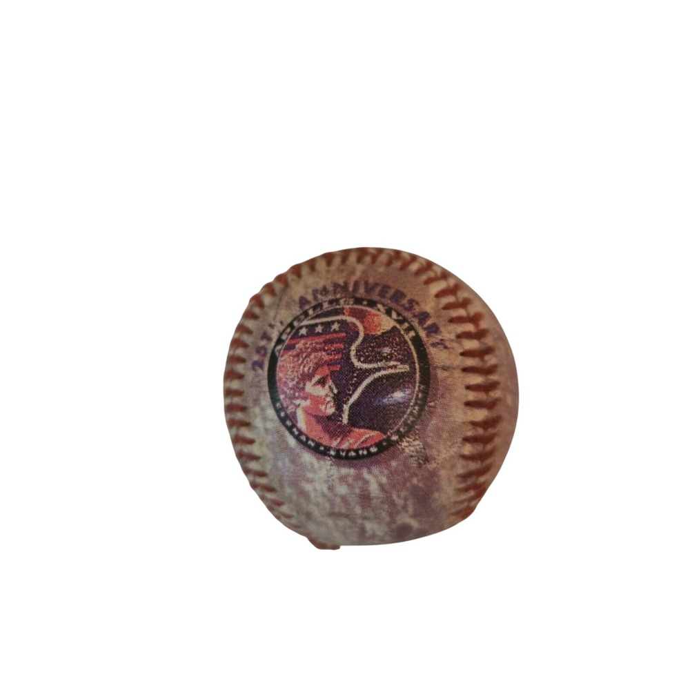 Apollo XVII 25th Anniversary Baseball "Last Walk On The Moon-1972" Moon Backdrop
